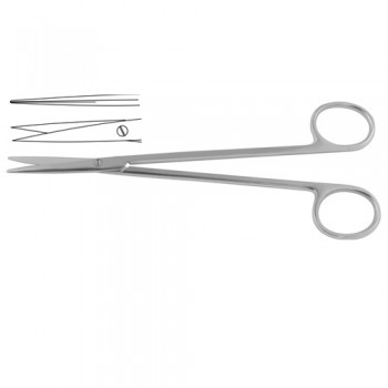 Metzenbaum-Fino Delicate Dissecting Scissor Straight - Sharp/Sharp Slender Pattern Stainless Steel, 20 cm - 8"